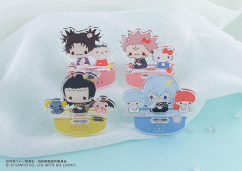 『呪術廻戦 ×サンリオキャラクターズ』ゆらゆらアクリルフィギュア 08.真人・リトルツインスターズ